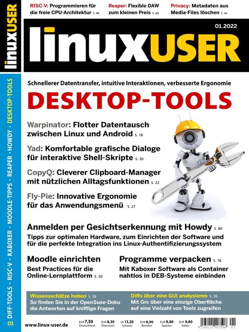 Cover image for LinuxUser: Jan 01 2022